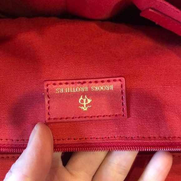 Red Genuine Leather Bag - Picture 6 of 9